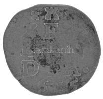 Hollandia 1615. 2 Stuiver Ag Zeeland tartomány "ZEE-LAN-DIA" (1,75g) T:F Netherlands 1615. 2 Stuiver Ag Province of Zeeland "ZEE-LAN-DIA"(1,75g) C:F Krause KM#29