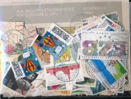 NSZK 1970-2020 kb. 520 db bélyeg tasakban ömlesztve