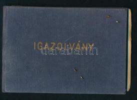 1972-1978 KISZ Központi Művészegyüttes fényképes arcképes igazolványa