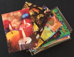 Kb. 175 db MODERN motívum képeslap vegyes minőségben és témában: reklám, üdvözlőlap, katonai, reprodukciós művészlapok / Cca. 175 modern motive postcards: advertisements, greetings, military, art postcards in mixed quality and topics