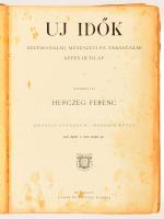 1901 Új idők VII. évf. II. kötet. 27-52. sz. 1901 ápril. 1. - szept. 30. Szerk.: Herczeg Ferenc. Bp....