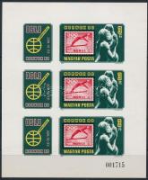 1980 Norvex vágott kisív