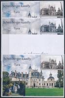 2021/11 Schossberger-kastály, Tura 4 darabos emlékív garnitúra (28.000)