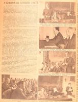 1943-44 Film, Színház, Irodalom magazin vegyes számai egybekötve, szerk.: Egyed Zoltán, fekete-fehér képekkel, hirdetésekkel, félvászon-kötésben, jó állapotban