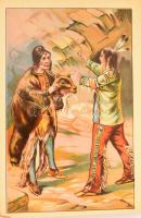 A vadember. Elbeszélés az indiánusok életéből. Átdolgozta Zempléni P. Gyula.
Bp.,[1909.], Athenaeum...