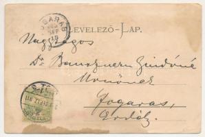 1903 Budapest VIII. Erzsébet körút, Blaha Lujza tér. Montázs urakkal és hölgyekkel, katonákkal (r)