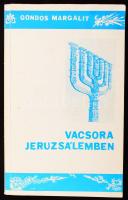 Gondos Margalit Vacsora Jeruzsálemben. Válogatás 30 év 1947-1977 novelláiból. (Haifa), (1979). (Lahav Nyomda). 192 p. Fűzve, kiadói borítóval
