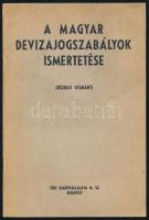 2 db pénzügyi témájú nyomtatvány: Pácner Jenő: Budapest székesfőváros kölcsönei. Bp., 1928. Fővárosi...