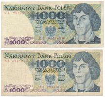 Lengyelország 1975. 1000Zl + 1979. 1000Zl T:F Poland 1975. 1000 Złotych + 1979. 1000 Złotych C:F