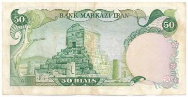 Irán DN (1974-1978) 50R T:F erős papír
Iran ND (1974-1978) 50 Rials C:F strong paper
Krause P#101