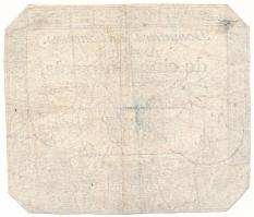Franciaország 1792. 50s "Assignata" vízjellel és szárazpecséttel T:F
France 1792. 50 Sols...