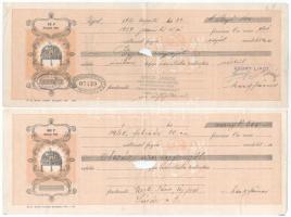 1938-1939. 7db váltó lyukasztással érvénytelenítve T:F