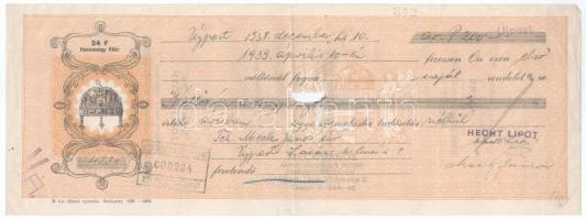 1938-1939. 7db váltó lyukasztással érvénytelenítve T:F