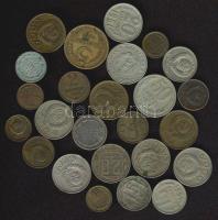 Kis orosz/szovjet tétel 1907-től 24db, benne 2db Ag T:vegyes