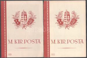 cca 1940 3 db dísztávirat klf művészet grafikáival