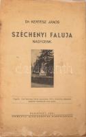 Kertész János: Széchenyi faluja Nagycenk. Függelék: Gróf Széchenyi István születésének 150-ik évfordulója alkalmából megjelent tanulmányok könyvészete. A szerző, Kertész János által DEDIKÁLT példány! Bp., 1941, Vármegyei Szociográfiák Hivatal, (Dombóvár, Bagó Mihály-ny.), 24 p. Kiadói papírkötés, foltos borítóval.