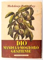 Mohácsi Mátyás - Porpáczy Aladár: Dió-, mandula-, mogyoró-, gesztenyetermesztés és nemesítés. Bp., 1951,. Mezőgazdasági, 317+1 p. Kiadói papírkötés, kopott, foltos, szakadt borítóval.