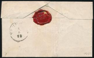 1873 5kr on cover "VINGA" - Temesvár 1873 Réznyomat 5kr levélen "VINGA" - Temesv...