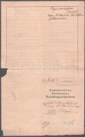1899 Tudakozvány Fekete számú 10kr bérmentesítéssel "BAJA" - "ÓMOROVICZA"