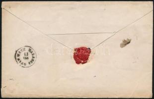 1870 2 x 10kr ajánlott levélen ajánlott levélen "PEST" - "BALASSA GYARMATH"