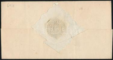 1845 Ex offo "NEUSOHL" - Nagyszőllős