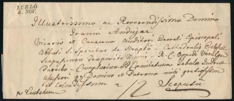 1846 Portós levél "LUBLÓ"