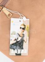 Bohém stílusú női táska, műbőr, újszerű, 29x30 cm