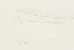 Mark (Márkus), Anna (1928-): Csak tiszta forrásból. Szitanyomat, litográfia, papír, jelzett, számozo...