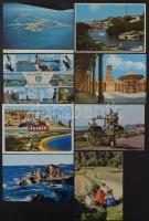 100 db modern külföldi városképes lap