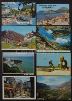 100 db modern külföldi városképes lap