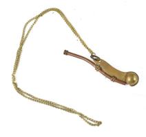 Fedélzetmesteri síp, h: 11,5 cm