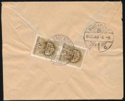 1940 Horthy Miklós kormányzónak címzett levélboríték