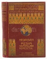 [Hedin, Sven (1865-1952)] Sven Hedin: Ázsia sivatagjain keresztül. Átdolgozta: Dr. Thirring Gusztáv. Magyar Földrajzi Társaság Könyvtára Bp.,én.,Lampel R. (Wodianer F. és Fiai), 1 (címkép) t.+221+3 p.+15 (Egészoldalas fekete-fehér képtáblák) t. Kiadói dúsan aranyozott egészvászon sorozatkötésben, kopott, kissé foltos borítóval.