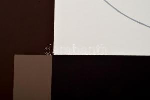 Mark (Márkus), Anna (1928-): Geometrikus kompozíció, 1990. Szitanyomat, papír, jelzett, számozott (1...