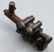 Magyar Optikai Művek periszkóp, korrodált, h: 25 cm