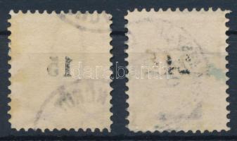 1889 15kr, 24kr gépszínátnyomattal