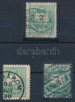 1881 3 x 3kr elfogazva