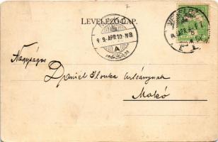 1909 Versec, Vrsac; A magyar szabadságharc első csatában itt elesett szerbek síremléke. Wettl Vilmos...