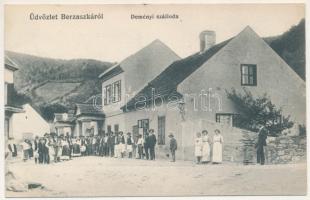 Berszászka, Berzászka, Berzasca; Deményi szálloda. Kühn Mihály fényképész (Nagybecskerek) / hotel (EK)