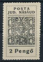 Naszód 1945 2P bélyeg Bodor vizsgálójellel