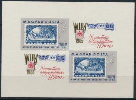 1965 WIPA vágott kisív (4.500)
