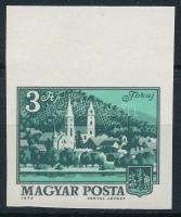 1973 Tájak-városok II. 3Ft vágott ívszéli bélyeg