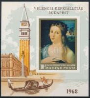 1968 Festmény IV. vágott blokk (6.000)