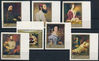 1967 Festmények II. vágott ívszéli sor