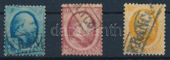 Hollandia 1864 Mi 4-5 kifogástalan minőség! (Mi EUR 140.-)