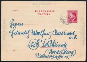 Német megszállás - Böhmen und Mähren 1944