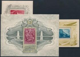 1948 - 1949 Lánchíd I - II - III blokkok (180.000)