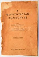 Hérics-Tóth Jenő - Osztróvszky Antal: A szeszgyártás kézikönyve. Bp.,[1928.],Dick Manó, 719+9 p. Kiadói papírkötésben, sérült, hiányos borítóval, az elülső borító levált, a gerince sérült, a kötése sérült, laza, a címlapja foltos.