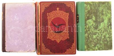 Edgar Rice Burroughs: Mars sorozat 3 kötete:   A Mars hercegnője. Ford.: Géresi Vendel. Bp.,én. [1917 után],Fővárosi Könyvkiadó,256 p. 1., magyar kiadás! Kiadói aranyozott egészvászon-kötés, kopott borítóval, sérült gerinccel.;   Mars istenei. Ford.: Havas József. Bp., én. [1913 után], Fővárosi Könyvkiadó, 197+1 p. 1., magyar kiadás! Átkötött félvászon-kötés, kopott borítóval.;  Mars hadura. Ford.: Havas József. Bp., én. [192?], Fővárosi Könyvkiadó, 208 p. 1., magyar kiadás! Átkötött félvászon-kötés, kopott borítóval, a címlapon bélyegzéssel, foltos lapokkal.