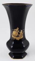 Limoges Castel 24k aranyozott váza, jelzett, hibátlan, m: 18 cm